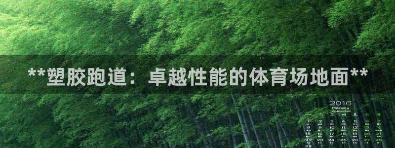 777814红·足一世比分：**塑胶跑道：卓越性能的体育场地面**
