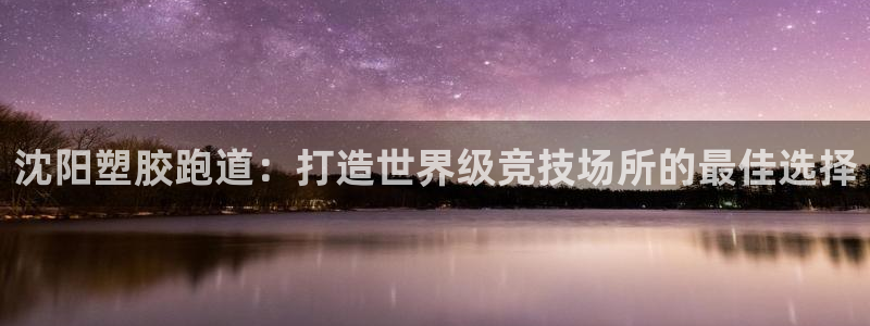 红足一球：沈阳塑胶跑道：打造世界级竞技场所的最佳选择