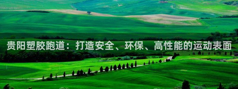红足1世足球网址：贵阳塑胶跑道：打造安全、环保、高性能的运动表面