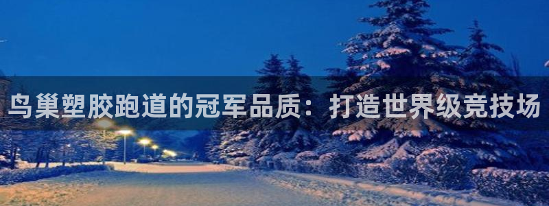 333814红足1世：鸟巢塑胶跑道的冠军品质：打造世界级竞技场