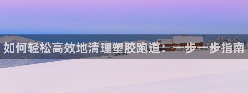 4633333开奖结果4176一点红：如何轻松高效地清理塑胶跑道：一步一步指南