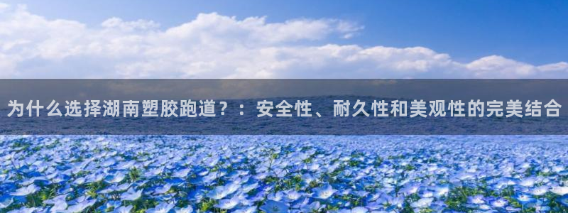 红足一1世：为什么选择湖南塑胶跑道？：安全性、耐久性和美观性的完美结合