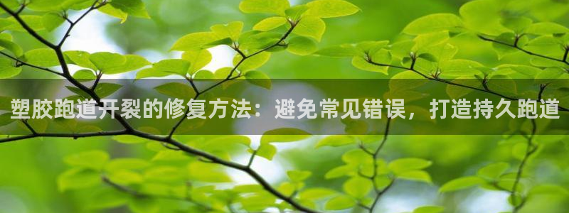 777814红·足一世比分篮球：塑胶跑道开裂的修复方法：避免常见错误，打造持久跑道