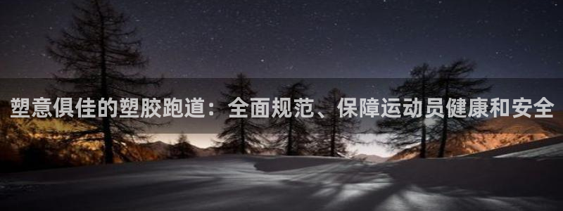 55814红足1世：塑意俱佳的塑胶跑道：全面规范、保障运动员健康和安全