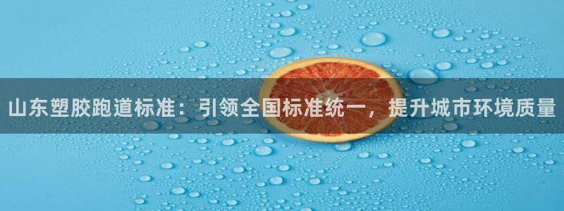 红足一1世官网：山东塑胶跑道标准：引领全国标准统一，提升城市环境质量