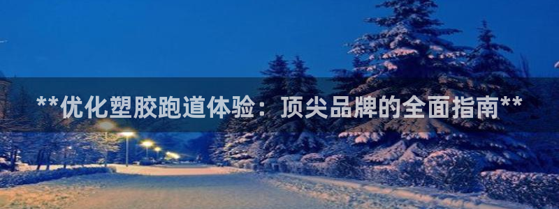 红足1一世红：**优化塑胶跑道体验：顶尖品牌的全面指南**