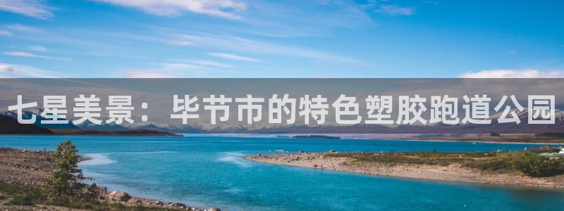 红足一1世手机皇冠：七星美景：毕节市的特色塑胶跑道公园