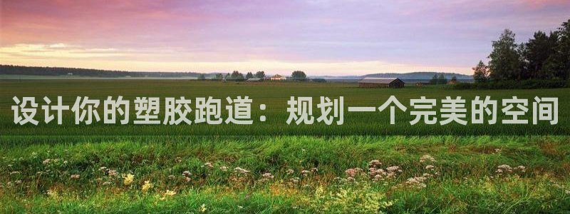 新2足球平台出租网站：设计你的塑胶跑道：规划一个完美的空间